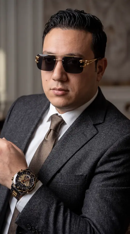 صورة شخصية للمستشار صفوت أبوزيد